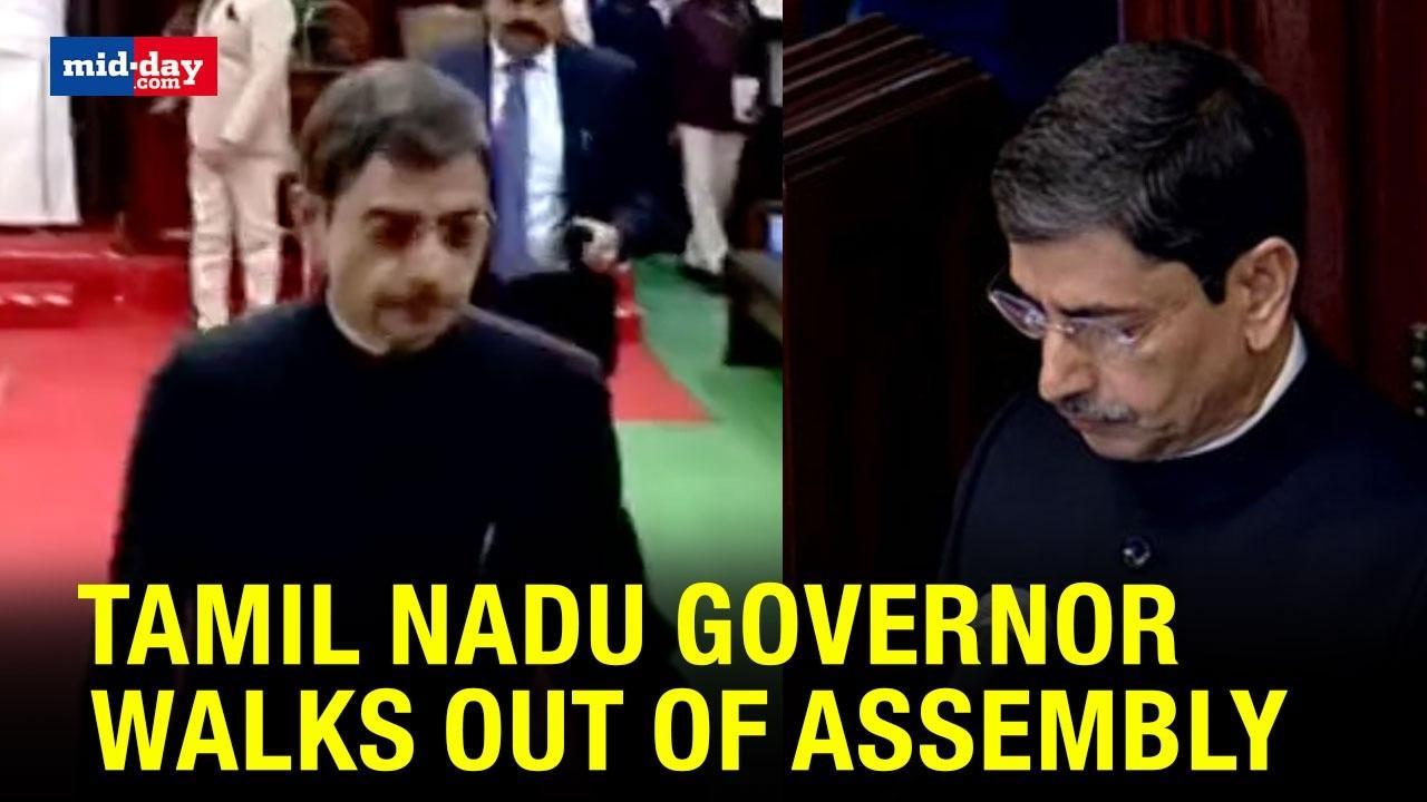 Tamil Nadhu Governor Skips Reference To Ambedkar, Dravidian Leaders